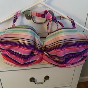 Bandeau bathing suit tops